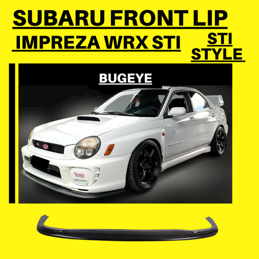 Front Lip BUGEYE Subaru Impreza (01-02) WRX STI/ NON STI (STI STYLE)