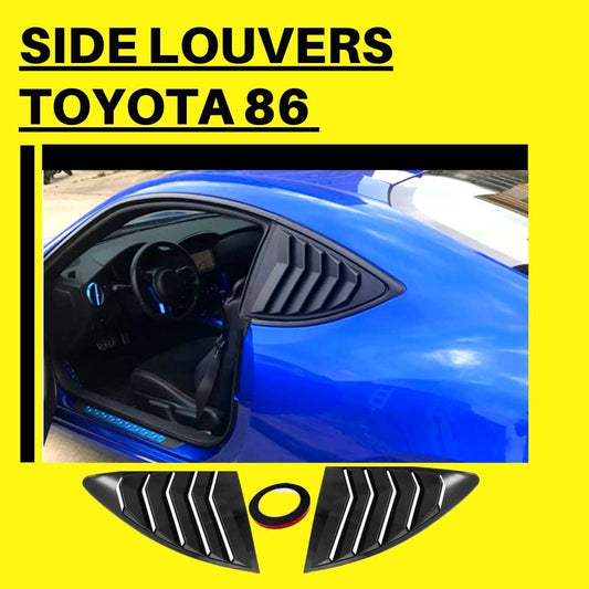 Toyota 86 / Subaru BRZ (12-21) Rear Side Louvers Vents