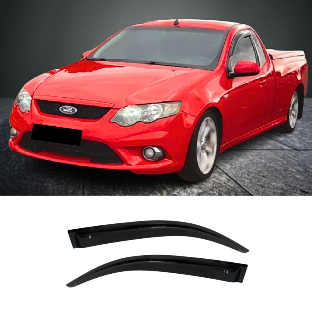 Weathershields For Ford Falcon FG FG-X UTE (08-16) Window Side Visors