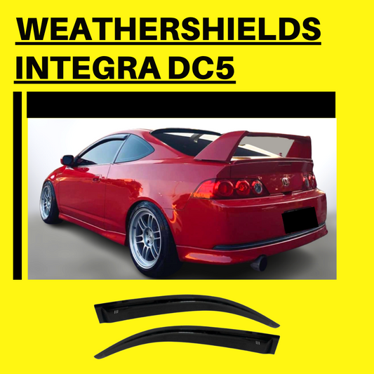 Weathershields For Honda Integra DC5 (01-06) Window Side Visors