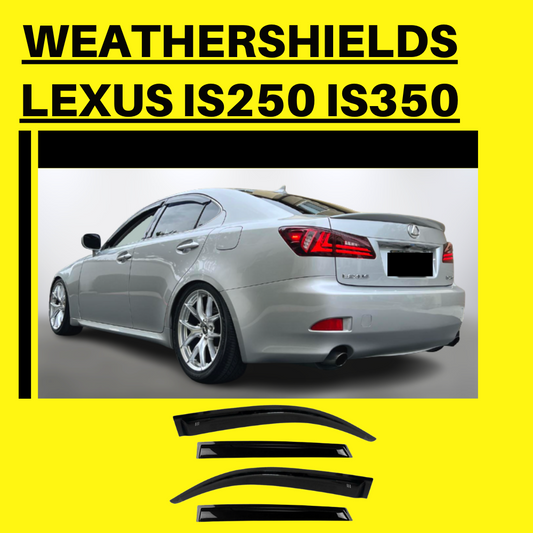 Weathershields For Lexus IS250 IS350 Altezza (06-13) Window Side Visors