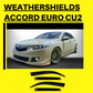 Weathershields For Honda Accord Euro CU2 (08-15) Window Side Visors