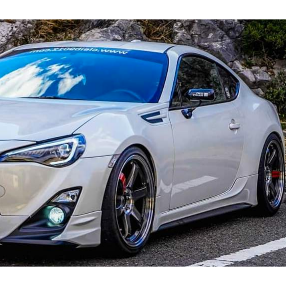 Side Skirts FOR Toyota 86 / Subaru BRZ TRD V1 STYLE Extensions Panels (12-21)