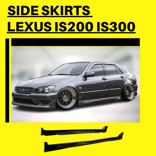 Lexus (98-05) IS200 IS300 Altezza Side Skirts TRD STYLE
