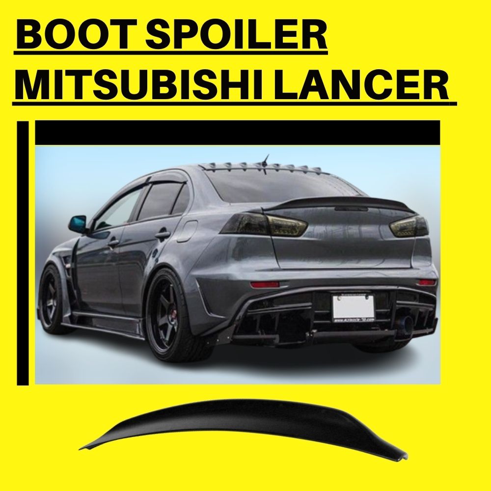 07-18) Mitsubishi Lancer EVOLUTION X Ducktail Boot Spoiler