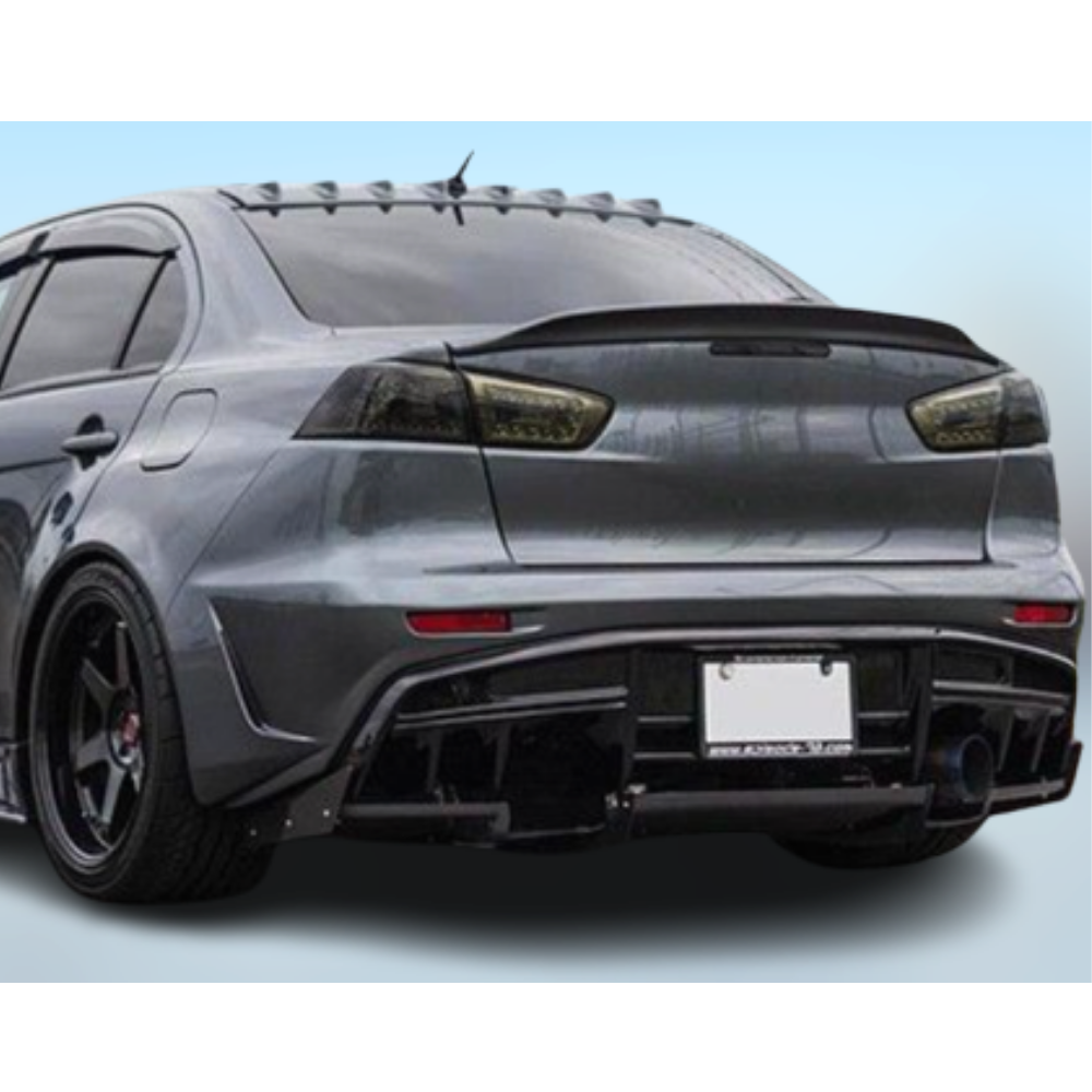 (07-18) Mitsubishi Lancer EVOLUTION X Ducktail Boot Spoiler