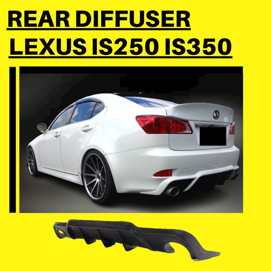 Lexus (06-13) IS250 IS350 Rear Diffuser DMR Style