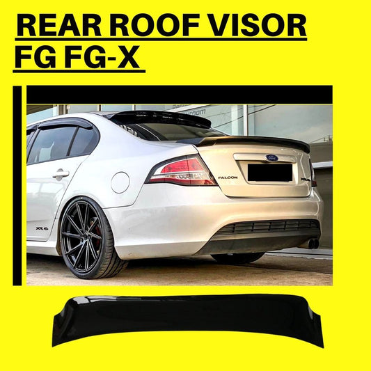 Ford Falcon FG FG-X Rear Roof Visor 3m Tape Window Sunshade Wing Spoiler