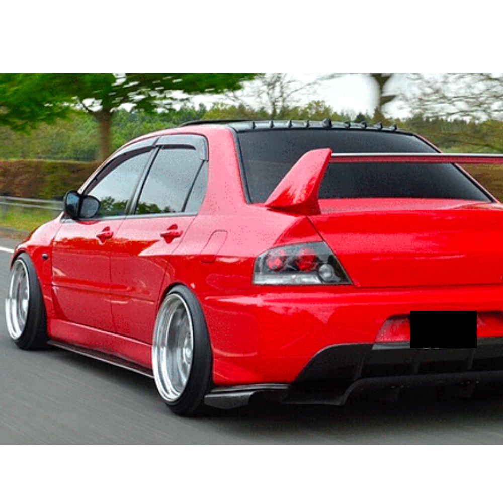 Mitsubishi Lancer EVOLUTION 7 8 9 Side Skirts Extension Panels DAMD STYLE