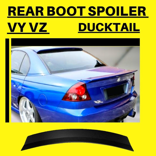 Holden Commodore VY VZ Ducktail Rear Boot Spoiler Trunk