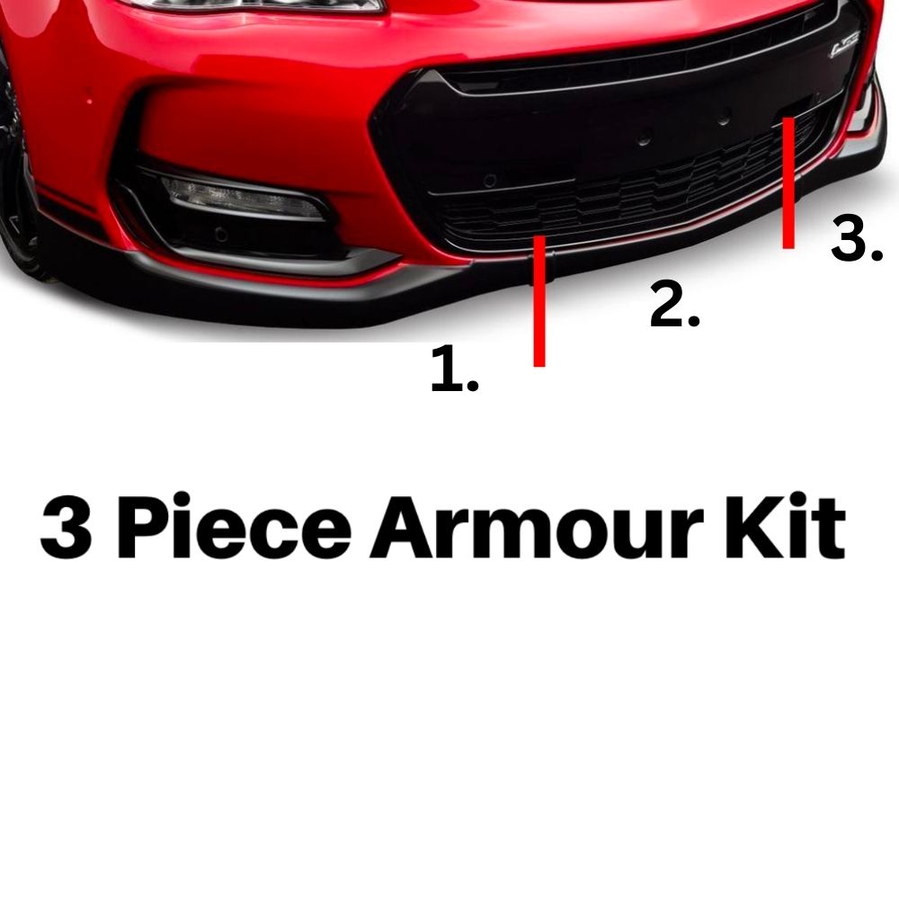 Holden Commodore VF SERIES 2 Front Armour Lip Protector Kit Bumper