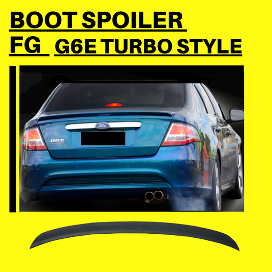 Ford Falcon FG G6E Style Boot Spoiler Trunk Wing (08-14)