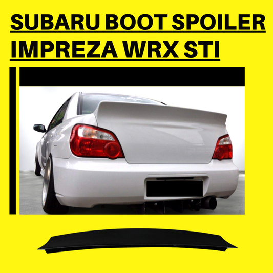 V1 Rear Boot Ducktail Spoiler Subaru Impreza (01-07) NON STI / STI WRX