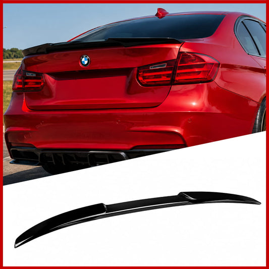 M4 Style Boot Spoiler Fits BMW 3 Series F30 F80 M3 Gloss Black