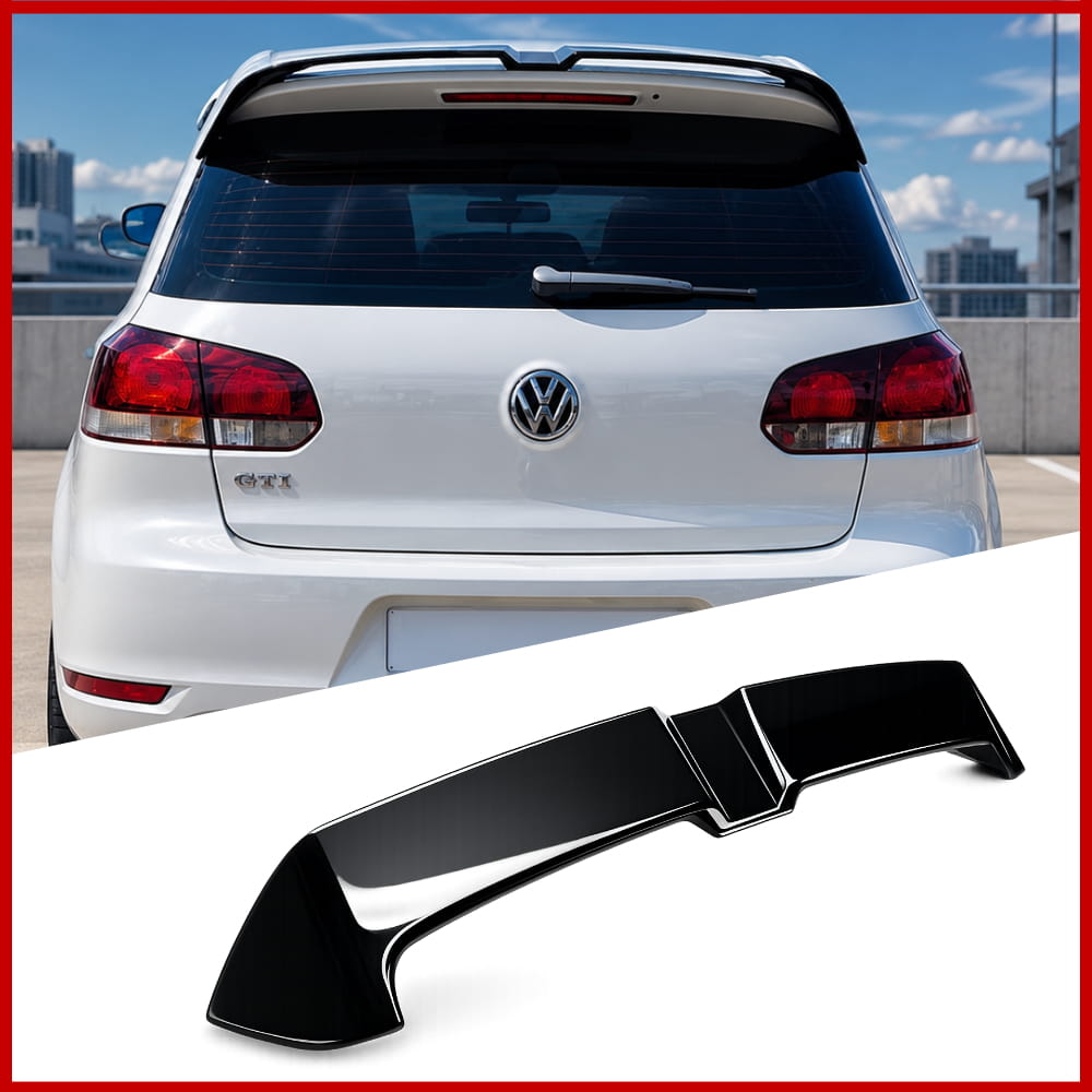 Oettinger Style Rear Roof Spoiler Fits Volkswagen Golf MK6 GTI R