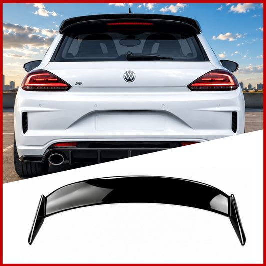 Rear Roof Spoiler Wing Fits Volkswagen Scirocco R 2015-2017 Gloss Black