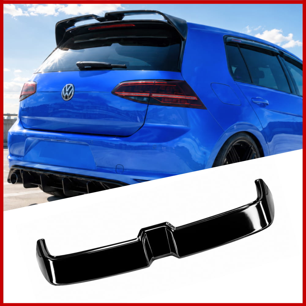 Rear Roof Spoiler Fits Volkswagen Golf MK7 MK7.5 GTI R Oettinger