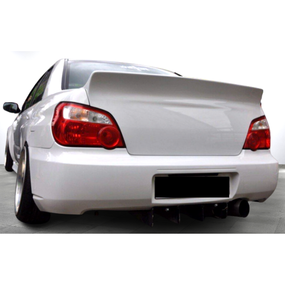 V1 Rear Boot Ducktail Spoiler Subaru Impreza (01-07) NON STI / STI WRX