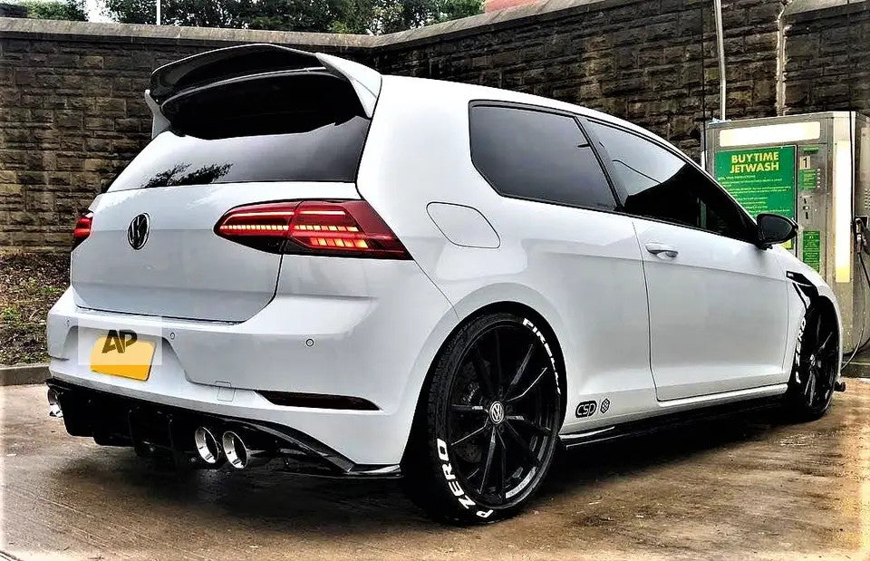 ASPEC Style Rear Roof Spoiler Fits Volkswagen Golf MK7 MK7.5 GTI R