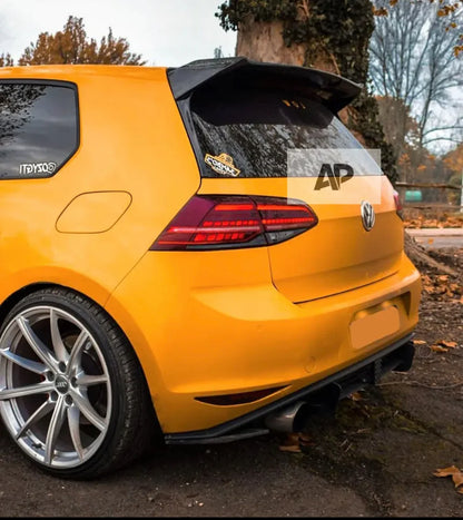 OSIR Style Rear Roof Spoiler Fits Volkswagen Golf MK7 MK7.5 GTI R