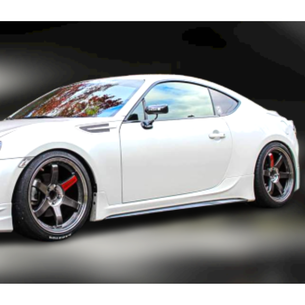 Side Skirts FOR Toyota 86 / Subaru BRZ TRD V1 STYLE Extensions Panels (12-21)