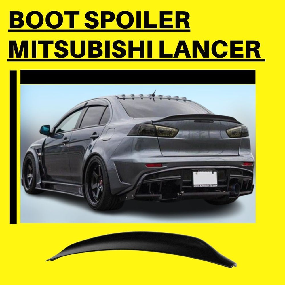 (0718) Mitsubishi Lancer EVOLUTION X Ducktail Boot Spoiler autoplaza.au