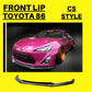 Toyota 86 (12-16) Front Lip Splitter CS ChargeSpeed Style