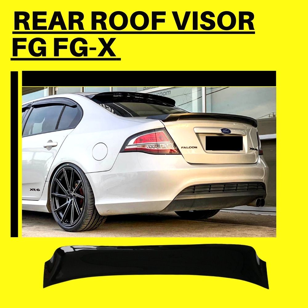 Ford Falcon FG FG-X Rear Roof Visor 3m Tape Window Sunshade Wing Spoil ...